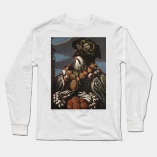 Winter by Style of Giuseppe Arcimboldo Long Sleeve T-Shirt